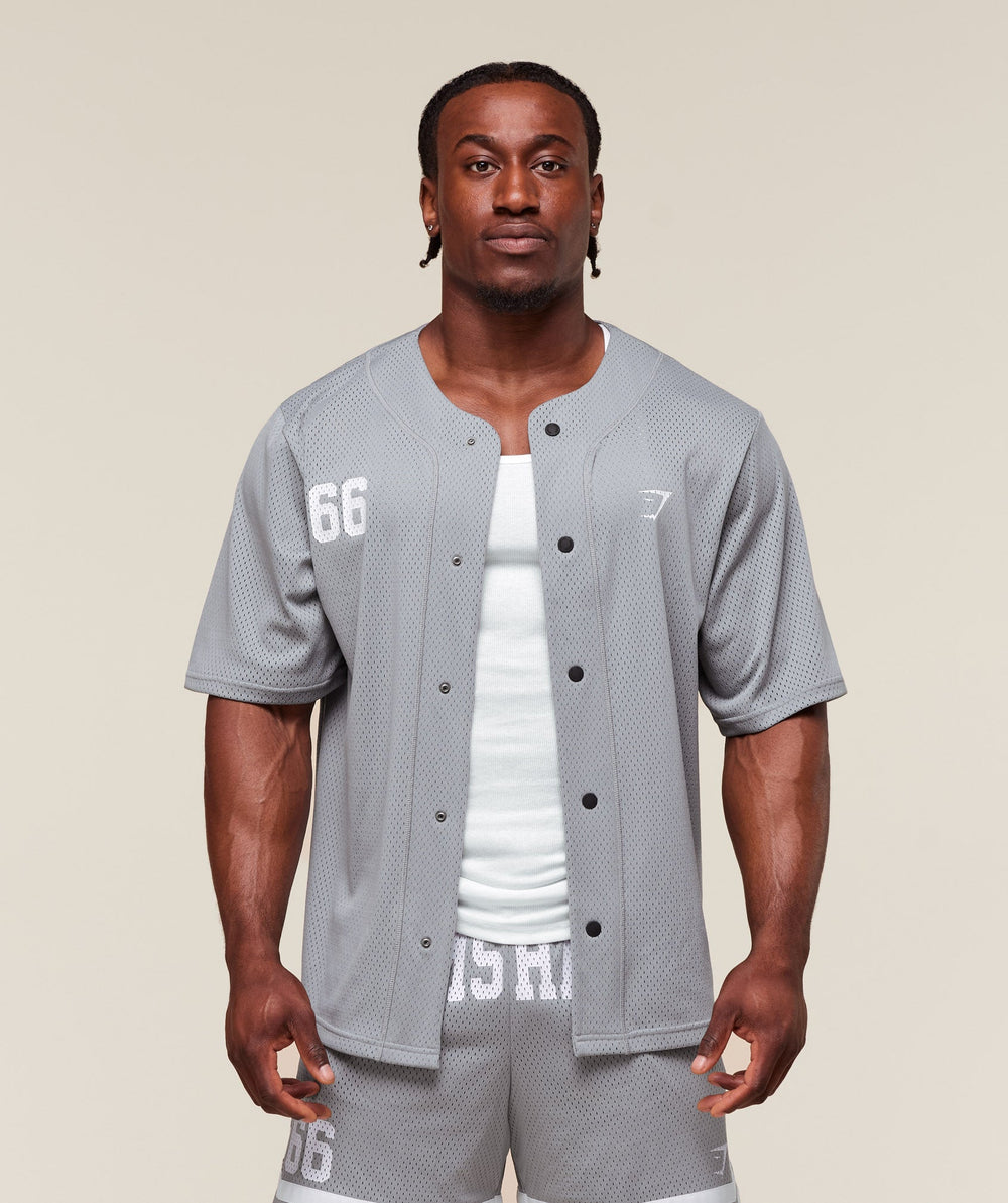Sports Jersey Denim Grey