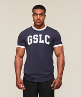 GSLC Ringer T-Shirt Heavy Blue