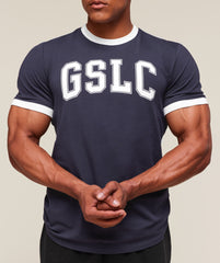 GSLC Ringer T-Shirt Heavy Blue