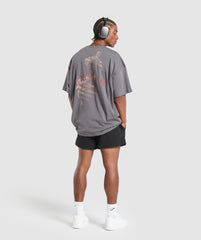 British Iron T-Shirt Brushed Grey