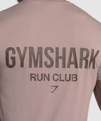 Running Dept. T Shirt Powder Mauve