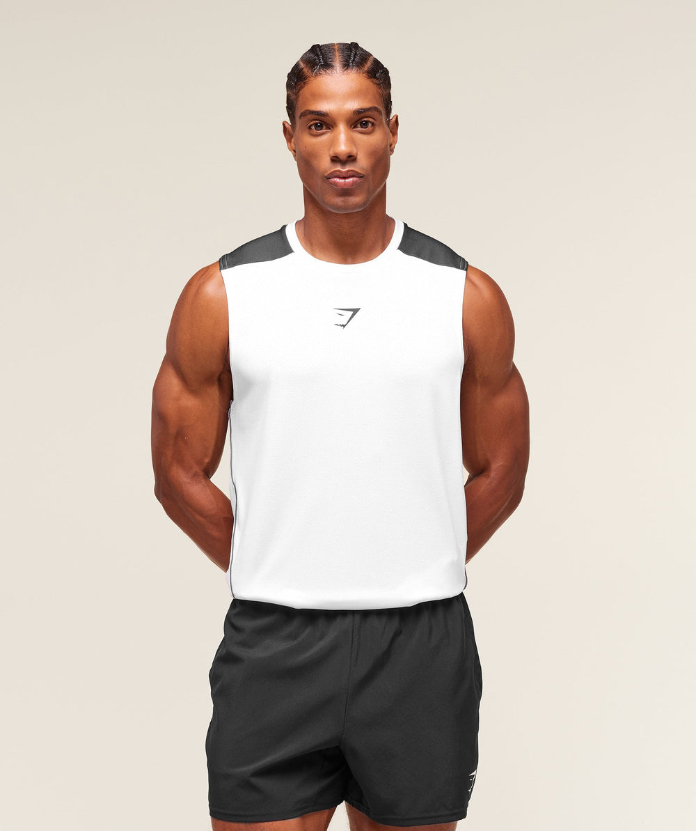 Arrival Block Tank White