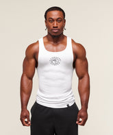 Legacy Ribbed Tank White