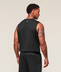 Worn Graphic Tank Black