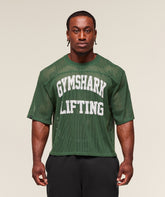 Mesh Oversized T-Shirt Classic Green