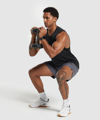 Apex 7" Hybrid Shorts Dark Grey