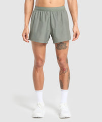 Running Shorts Unit Green