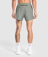 Running Shorts Unit Green