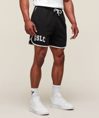 GSLC Contrast 5" Shorts Black/White