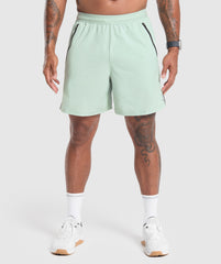 Apex 7" Hybrid Shorts Cool Turquoise