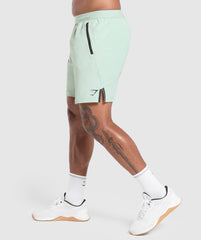 Apex 7" Hybrid Shorts Cool Turquoise
