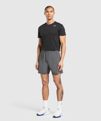 Hybrid 6" Shorts Graphite Grey