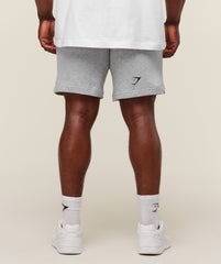 Property Of 7" Shorts Light Grey Core Marl