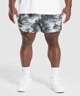 Lifting Mesh 5" Shorts Metal Grey
