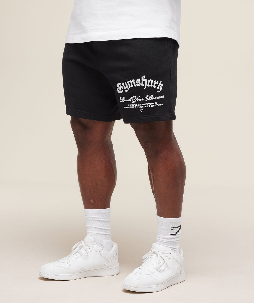 Break Your Barriers Shorts Black