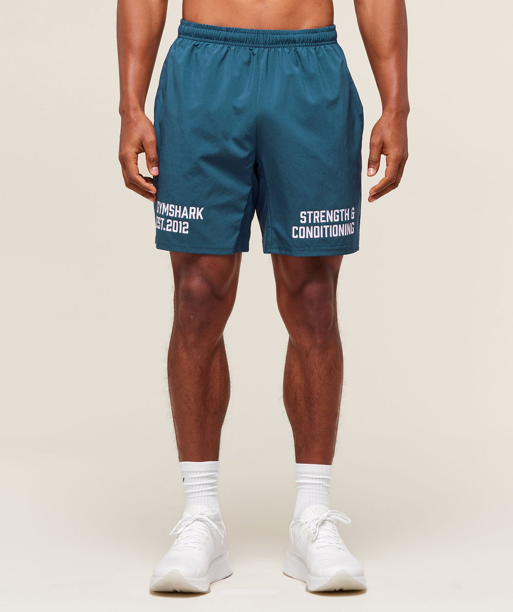 S&C Graphic 7" Shorts Success Blue