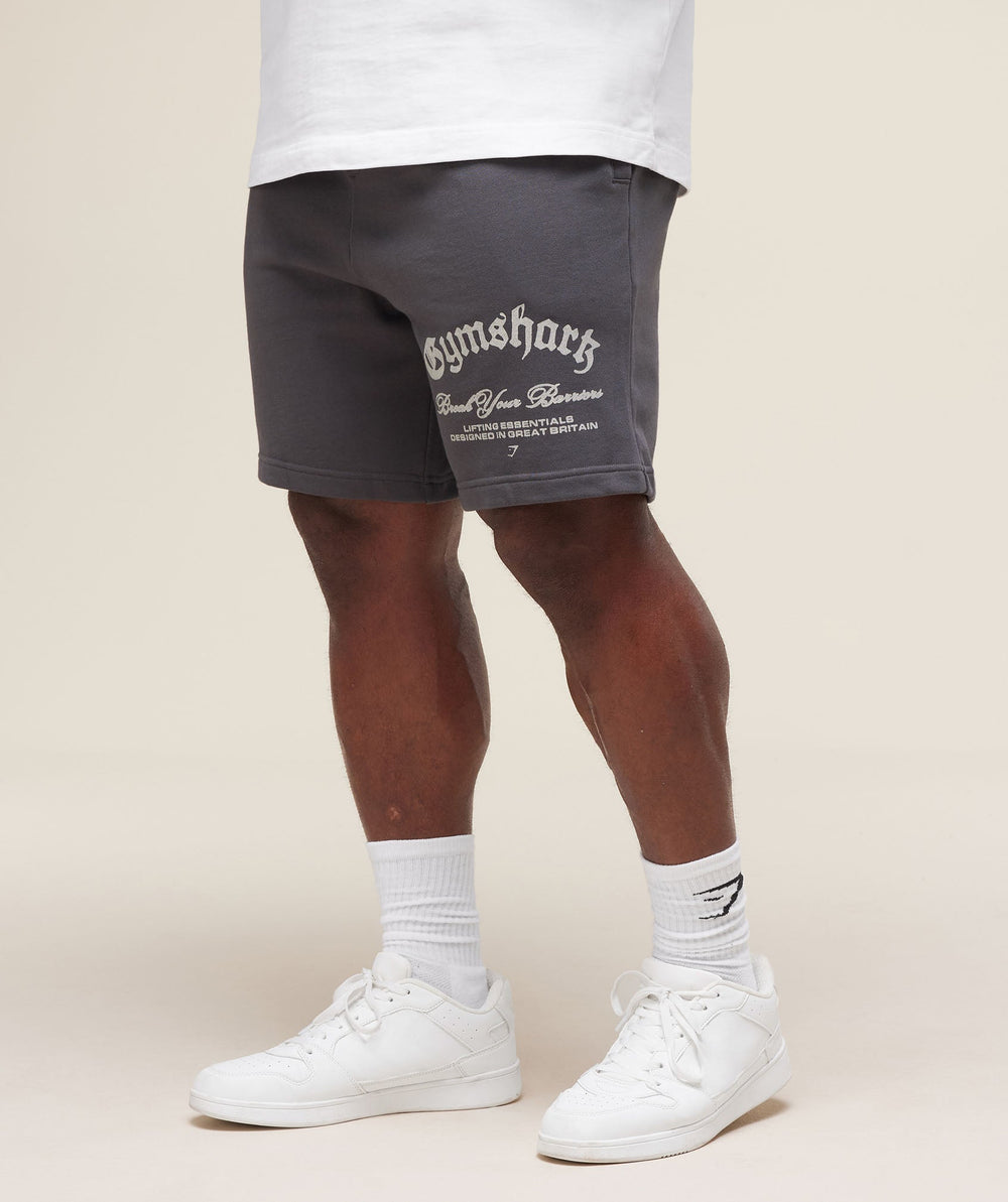 Break Your Barriers Shorts Onyx Grey