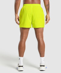 Arrival 5" Shorts Shock Green
