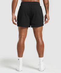 Lifting Club Mesh 5" Shorts Black