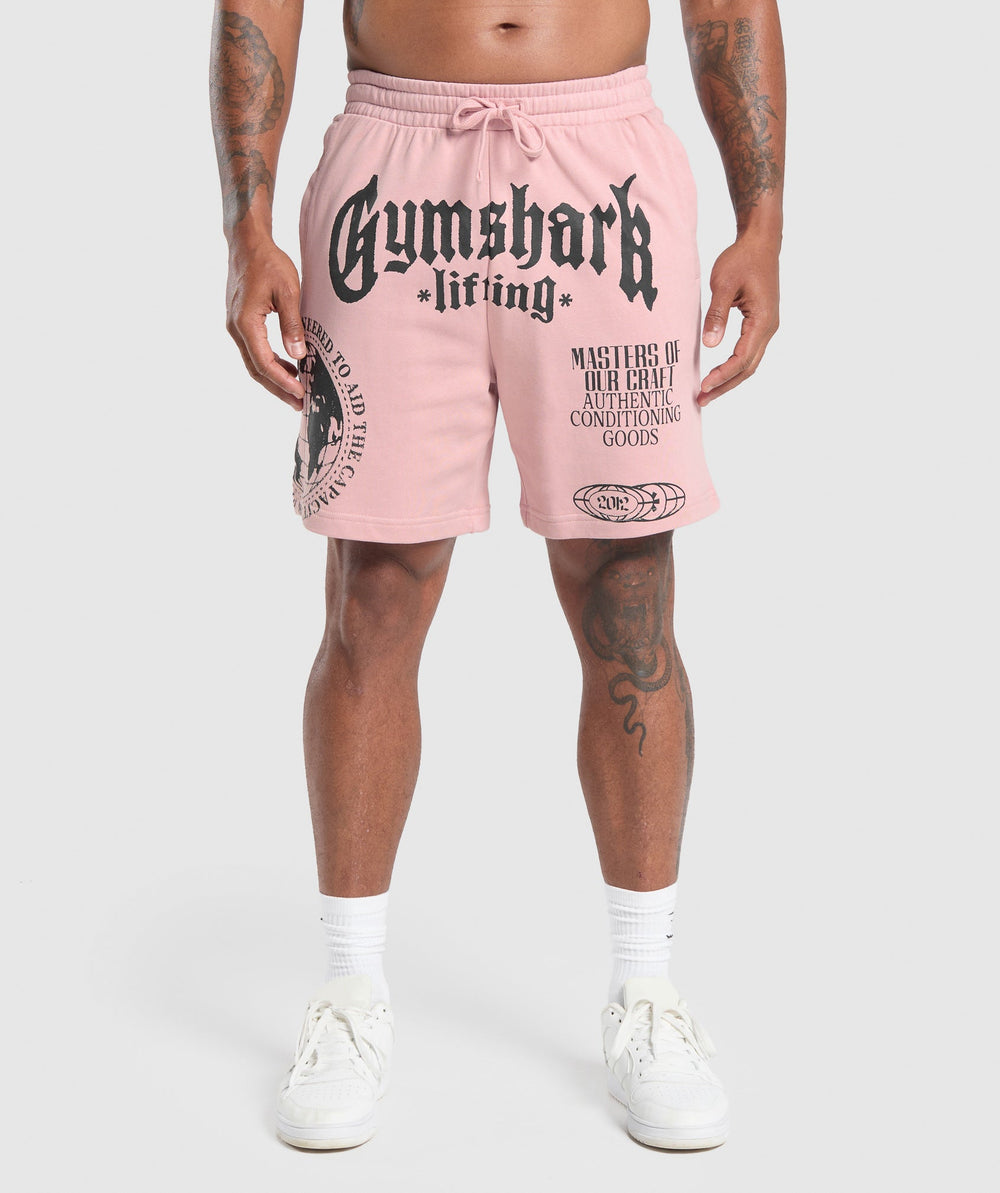 Global Lifting Shorts Light Pink
