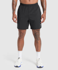 Training Department 7" Shorts Black