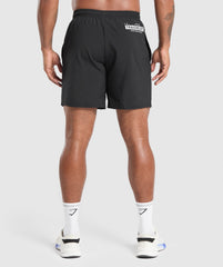 Training Department 7" Shorts Black