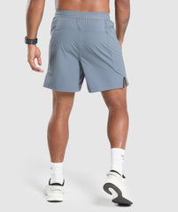 Apex 7" Hybrid Shorts Iron Blue