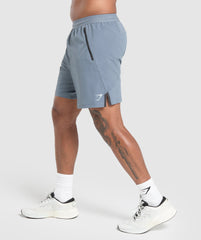 Apex 7" Hybrid Shorts Iron Blue