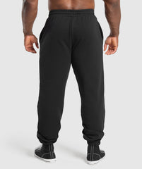 Trophy Graphic Joggers Black