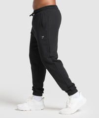Running Graphic Joggers Black