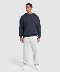 Rest Day Essentials Crew Heavy Blue