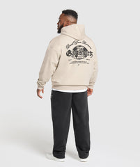 Break Your Barriers Hoodie Pebble Grey