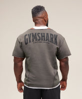 Heritage Washed Rag Top Onyx Grey