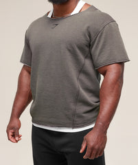 Heritage Washed Rag Top Onyx Grey