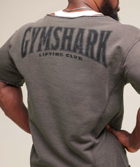 Heritage Washed Rag Top Onyx Grey