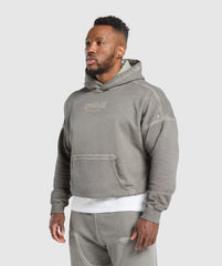 Heavyweight Hoodie Metal Grey/ Asphalt Grey Wash