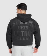 XXL Graphic Hoodie Black