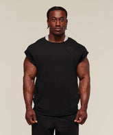 Legacy Cap Sleeve Rag Top Black