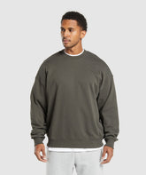 Rest Day Essentials Crew Strength Green