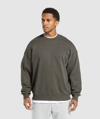 Rest Day Essentials Crew Strength Green