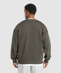 Rest Day Essentials Crew Strength Green