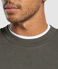 Rest Day Essentials Crew Strength Green