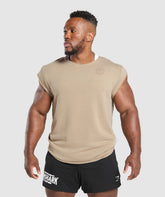 Legacy Cap Sleeve Rag Top Cement Brown