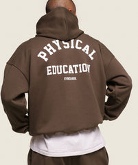 Phys Ed Hoodie Archive Brown