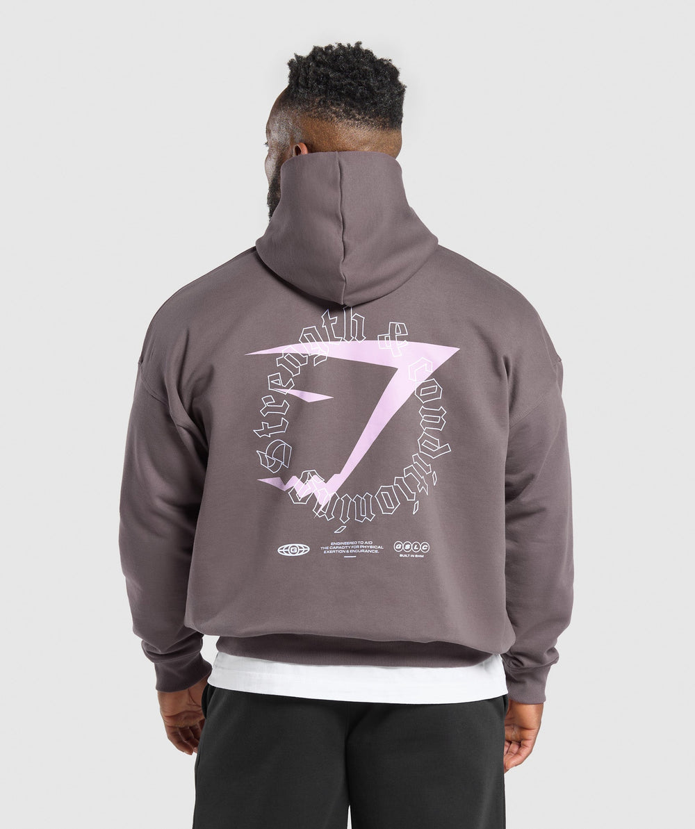 Strength + Conditioning Hoodie Brushed Purple