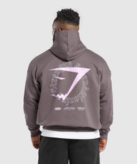 Strength + Conditioning Hoodie Brushed Purple