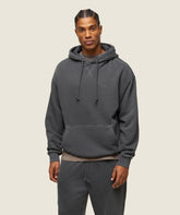 everywear Relaxed Hoodie Washed Black