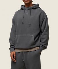 everywear Relaxed Hoodie Washed Black