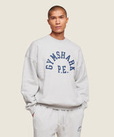 Phys Ed Crew Light Grey Marl