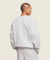 Phys Ed Crew Light Grey Marl